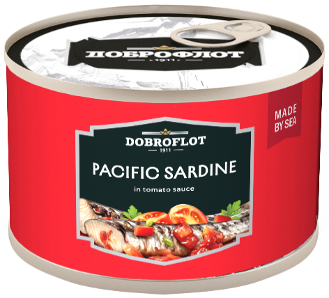 Pacific Sardine in tomato sauce