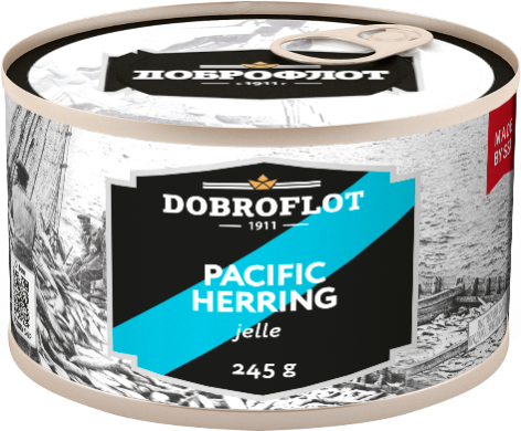 Pacific herring in jelly