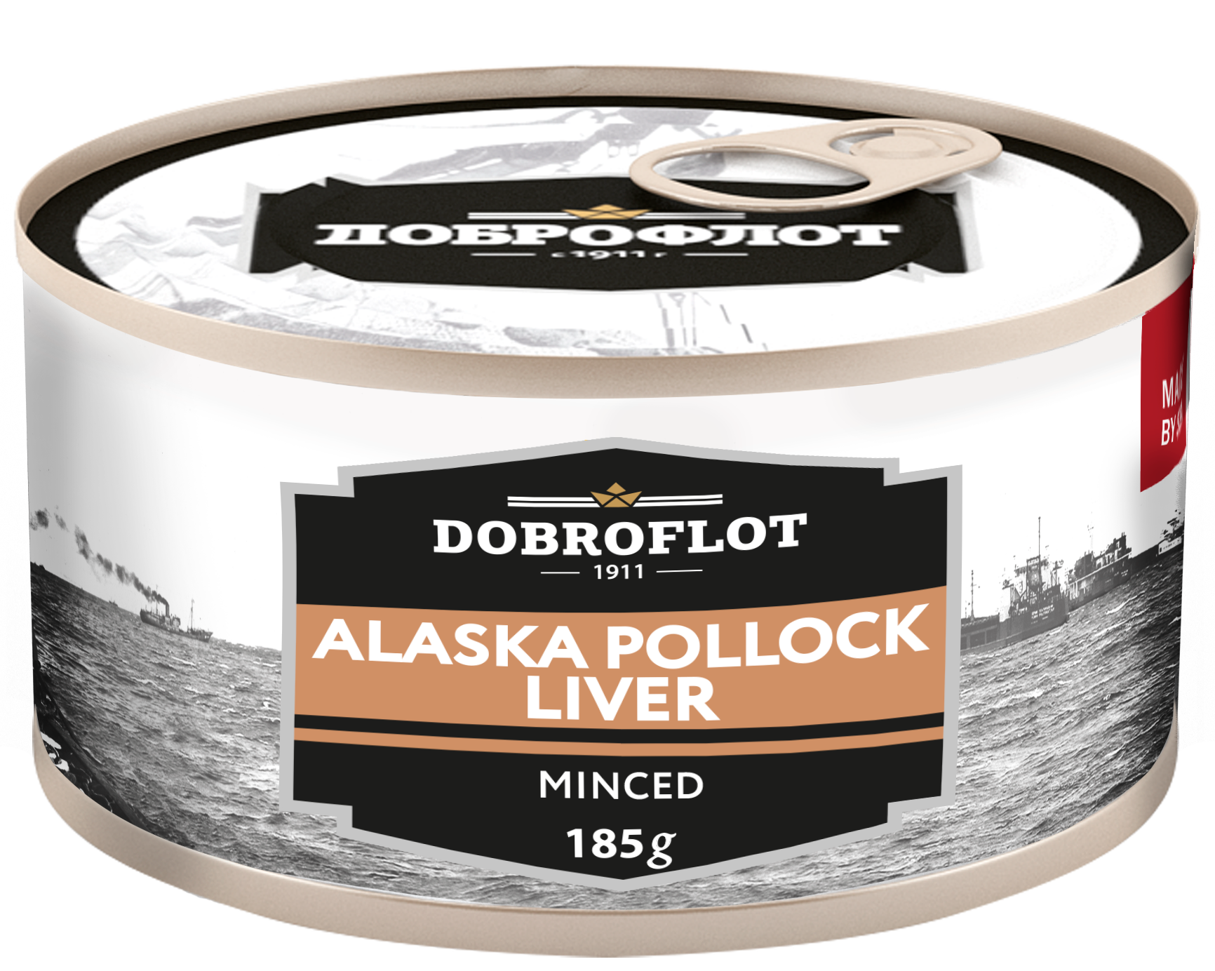 Minced Alaska Pollock liver я